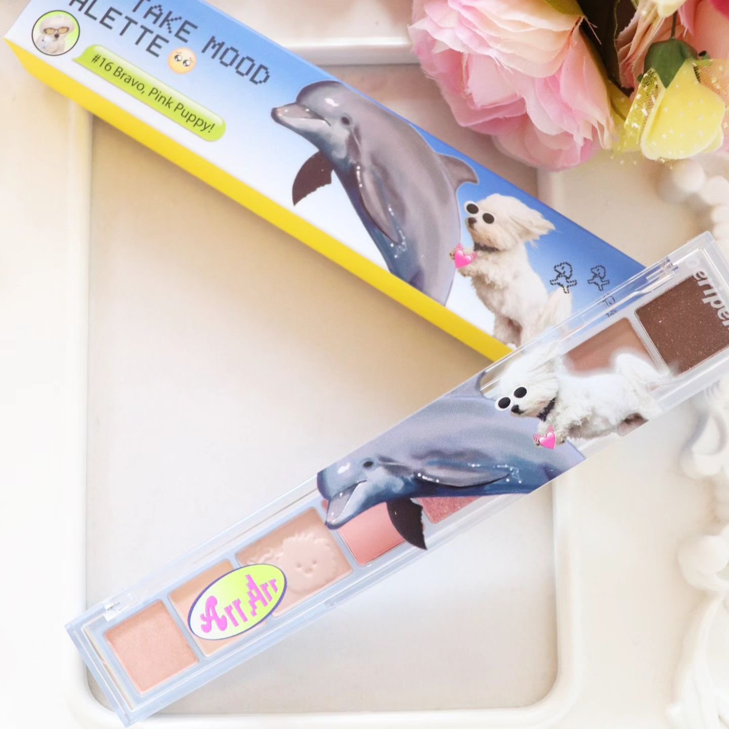 オール テイク ムード パレット(24AD)/PERIPERA/アイシャドウパレットを使ったクチコミ（1枚目）