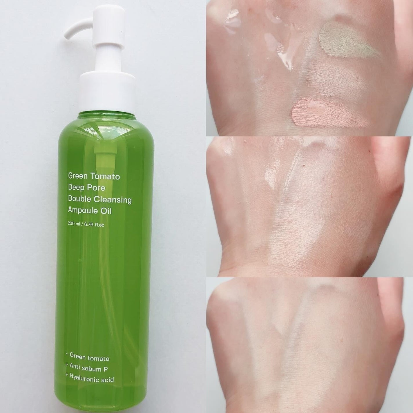 グリーントマトダブルクレンジングアンプルオイル/SUNGBOON EDITOR(成分エディター)/オイルクレンジングを使ったクチコミ(2枚目)