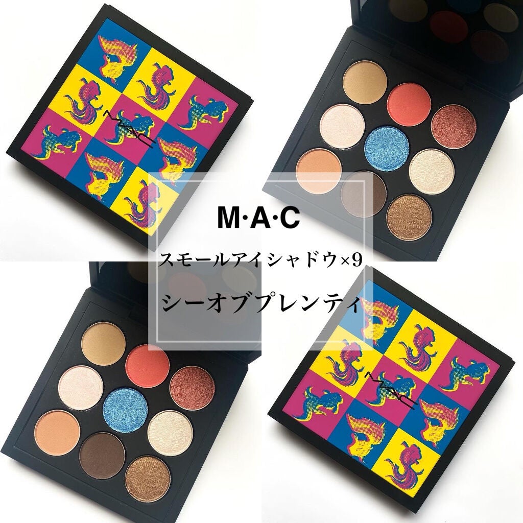 スモール アイシャドウ×9/M・A・C/アイシャドウパレットを使ったクチコミ(1枚目)