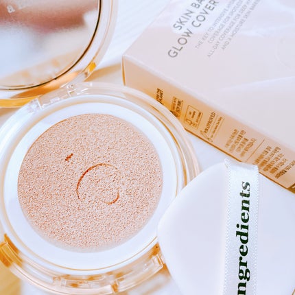 スキンバリアグロウカバークッション/Ongredients/クッションファンデーションを使ったクチコミ(1枚目)