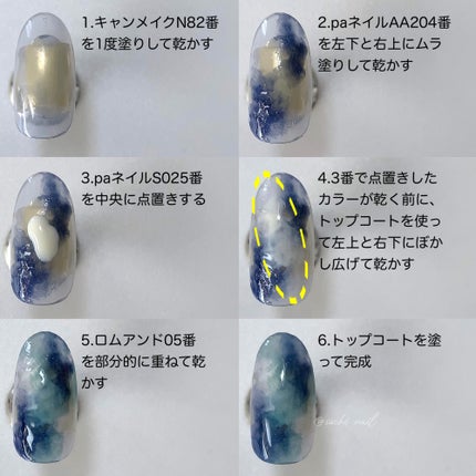 カラフルネイルズ/キャンメイク/マニキュアを使ったクチコミ(5枚目)