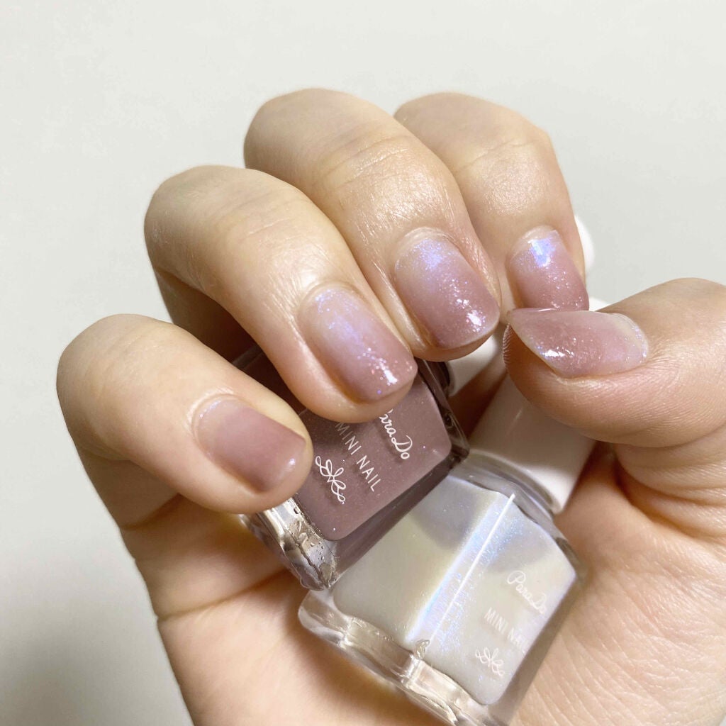 ミニネイル/パラドゥ/マニキュアを使ったクチコミ(3枚目)