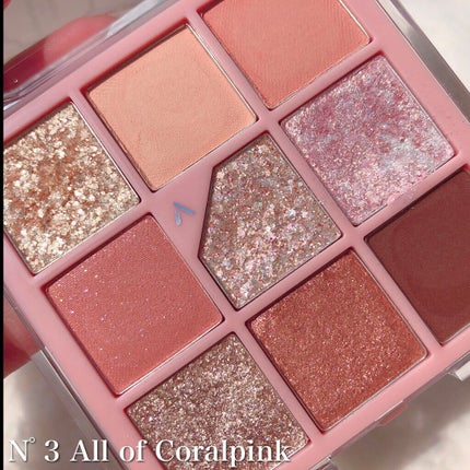 グリッターペディアアイパレット/unleashia/アイシャドウパレットを使ったクチコミ(6枚目)