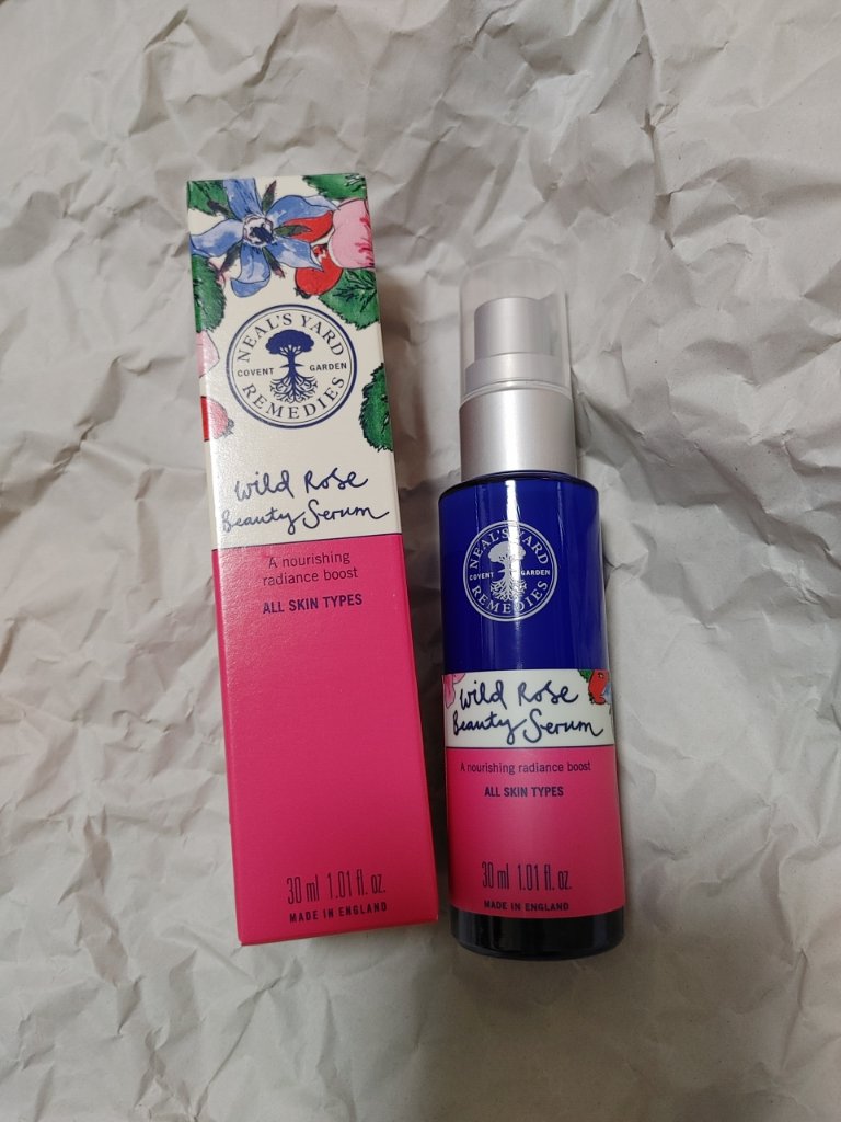 試してみた】ワイルドローズビューティセラム ニールズヤード