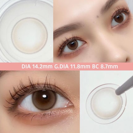 Dewy Kristin/Hapa kristin/カラーコンタクトレンズを使ったクチコミ(2枚目)