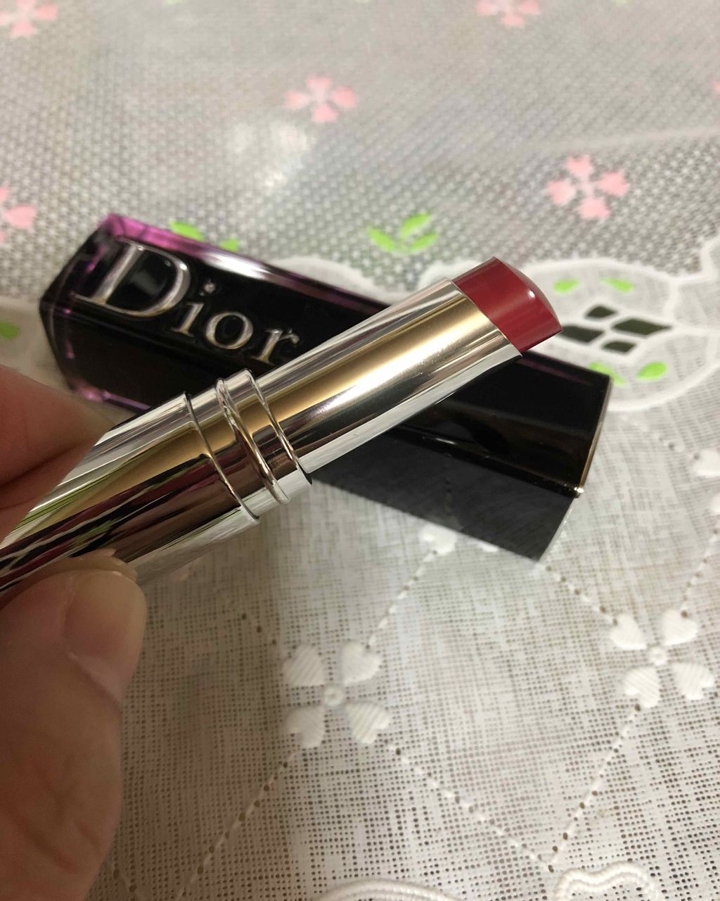 ディオール アディクト ラッカー スティック/Dior/口紅を使ったクチコミ(2枚目)