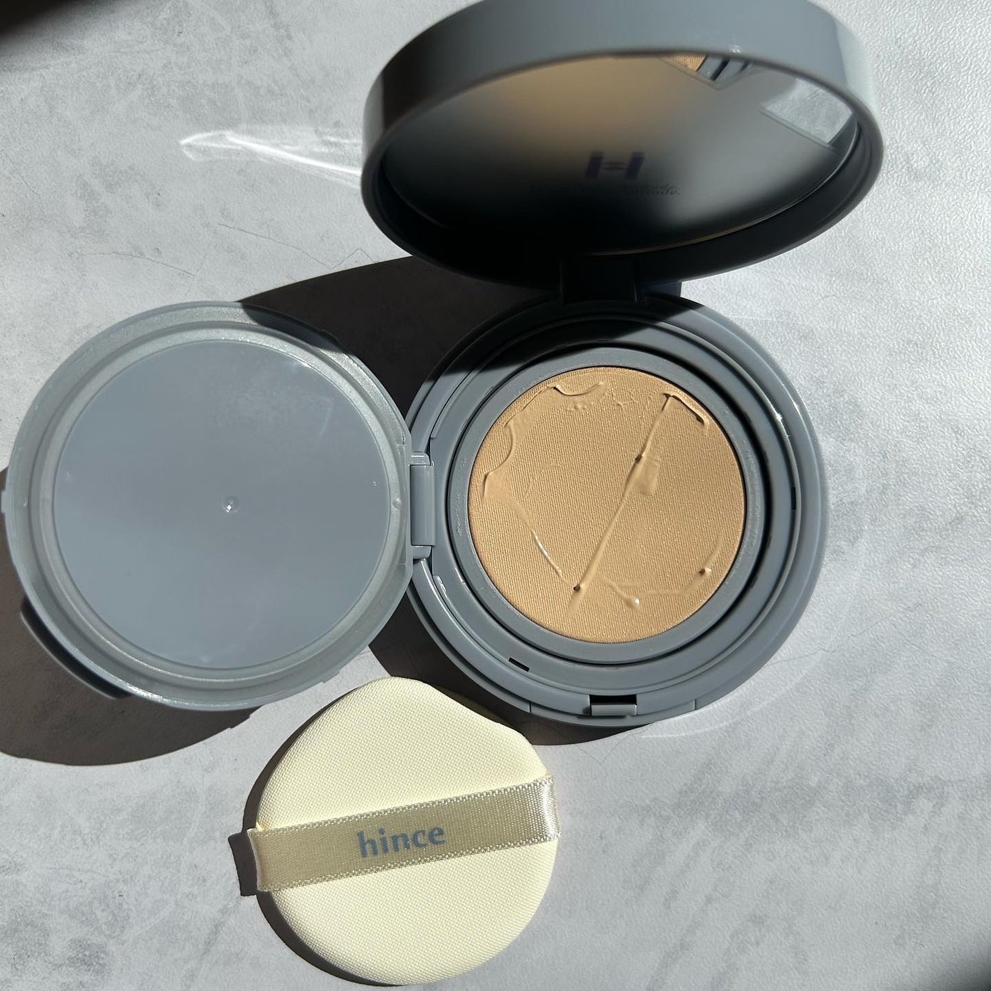 セカンドスキンメッシュマットクッション/hince/クッションファンデーションを使ったクチコミ(1枚目)