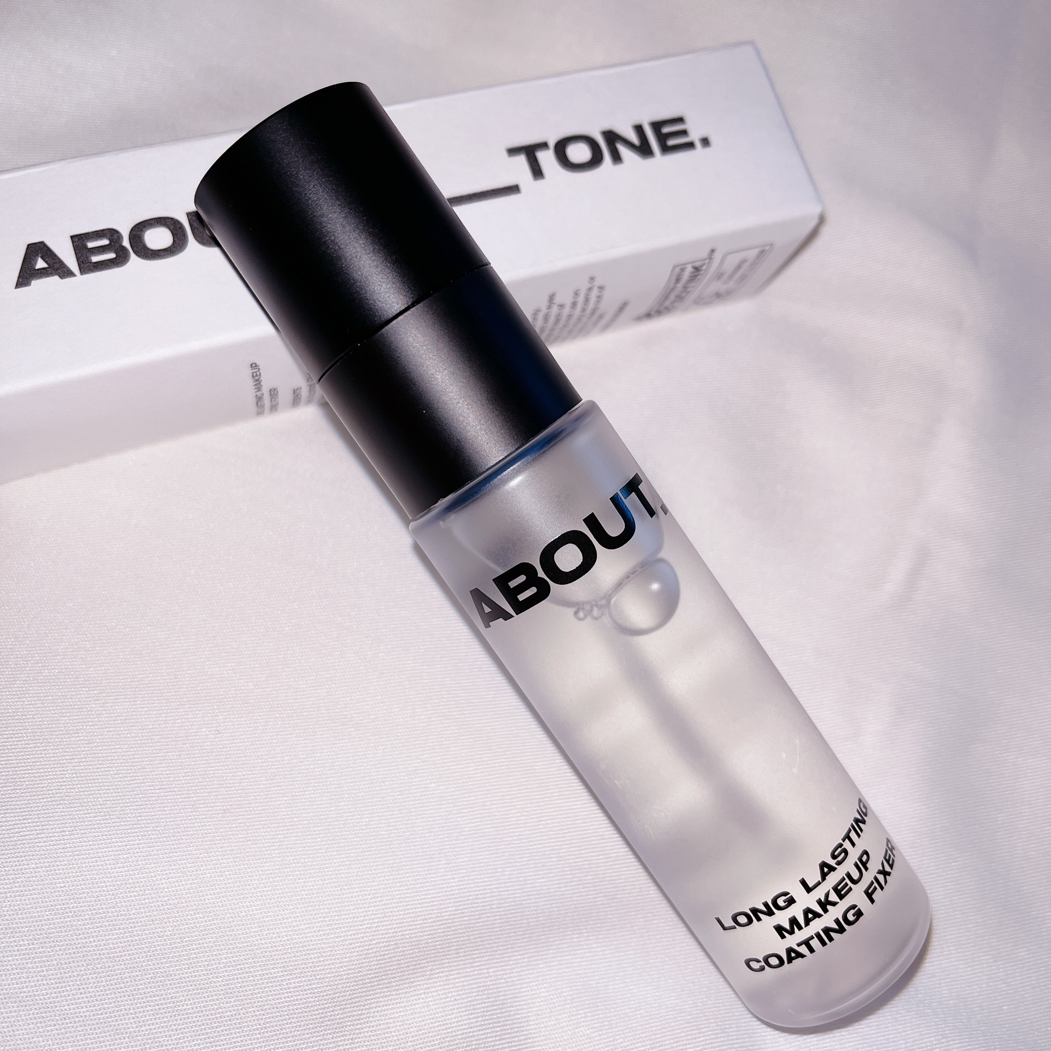 ロングラスティングメイクアップコーティングフィクサー/ABOUT TONE/フィックスミストを使ったクチコミ（1枚目）