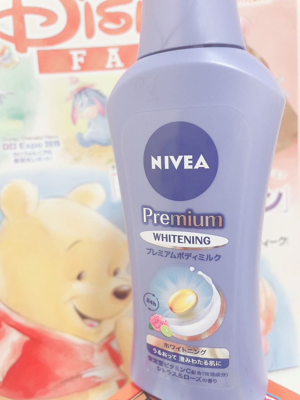 プレミアムボディミルク ホワイトニング【医薬部外品】 /ニベア/ボディミルクを使ったクチコミ(1枚目)