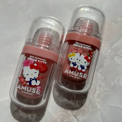 ジェルフィットティント/AMUSE/リップティントを使ったクチコミ(1枚目)