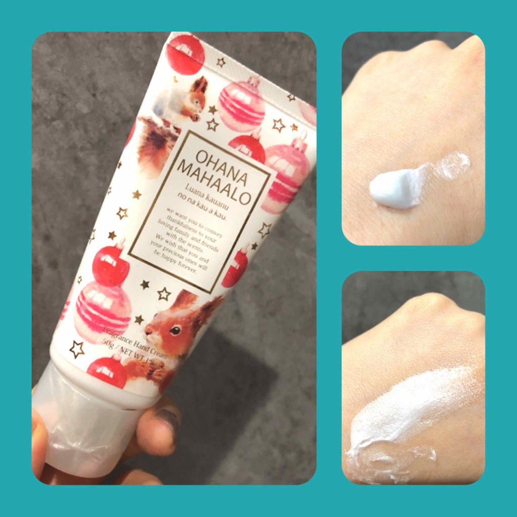オハナ・マハロ フレグランス ハンドクリーム (ルアナ カウアヌ)/OHANA MAHAALO/ハンドクリームを使ったクチコミ(1枚目)