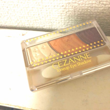 トーンアップアイシャドウ/CEZANNE/アイシャドウパレットを使ったクチコミ(1枚目)