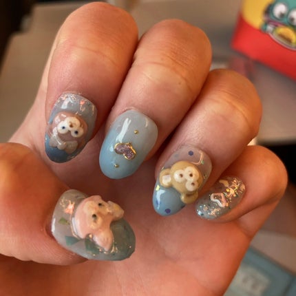 デコレーションネイルパーツ/DAISO/ネイルチップ・パーツを使ったクチコミ(2枚目)