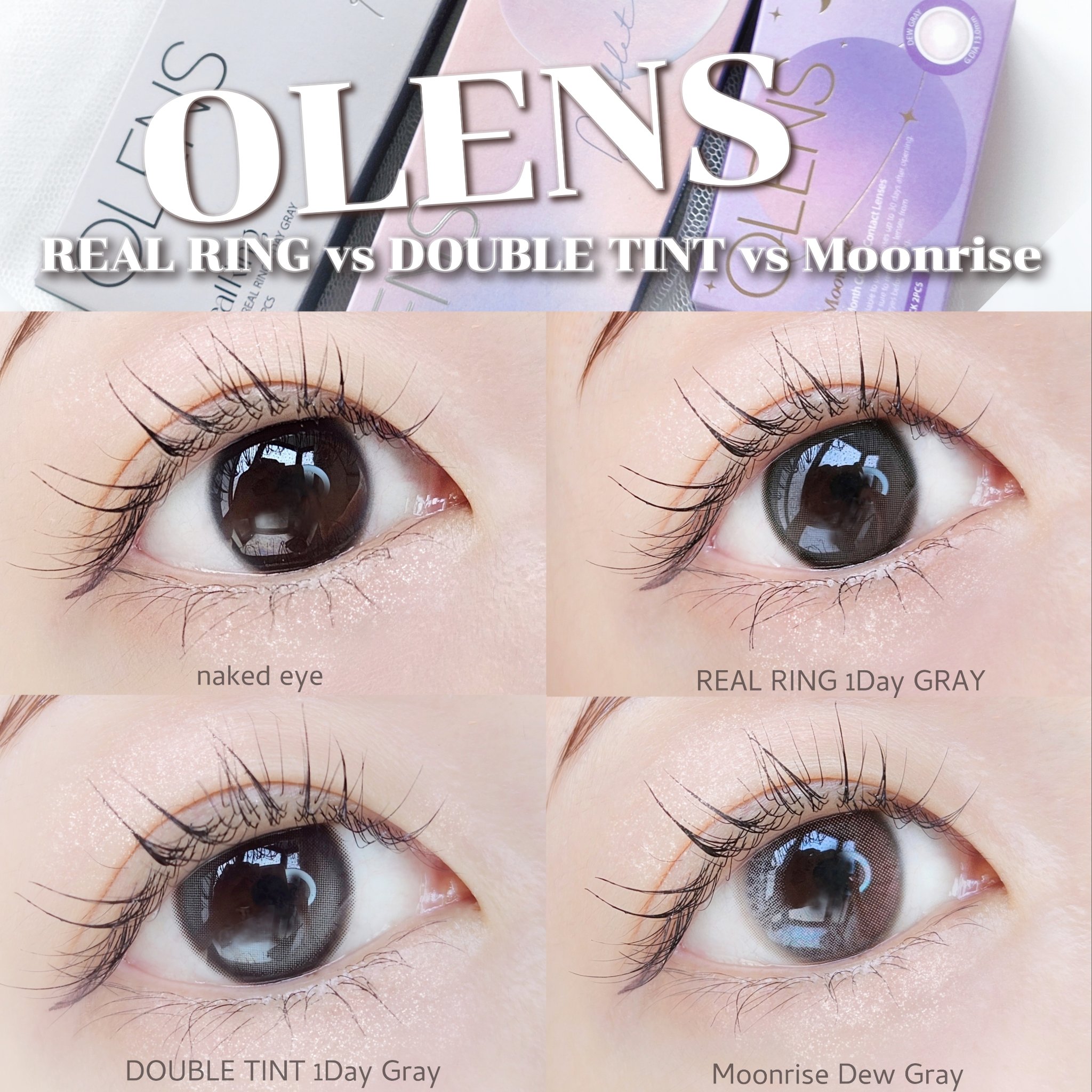 ムーンライズデュー/OLENS/１ヶ月（１MONTH）カラコンを使ったクチコミ（1枚目）