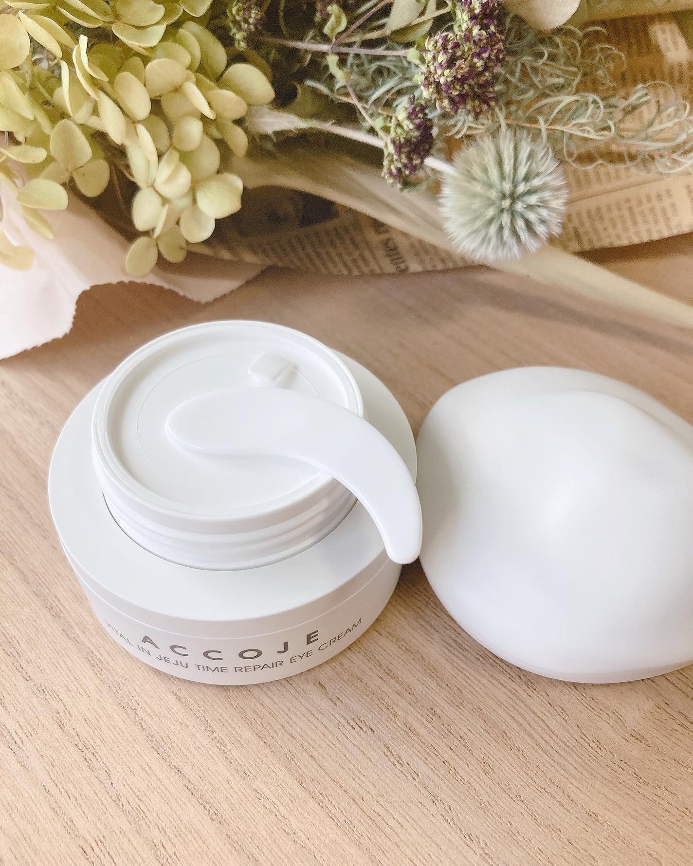 バイタル イン ジェジュ タイム リペア アイクリーム/ACCOJE/アイケア・アイクリームを使ったクチコミ(2枚目)