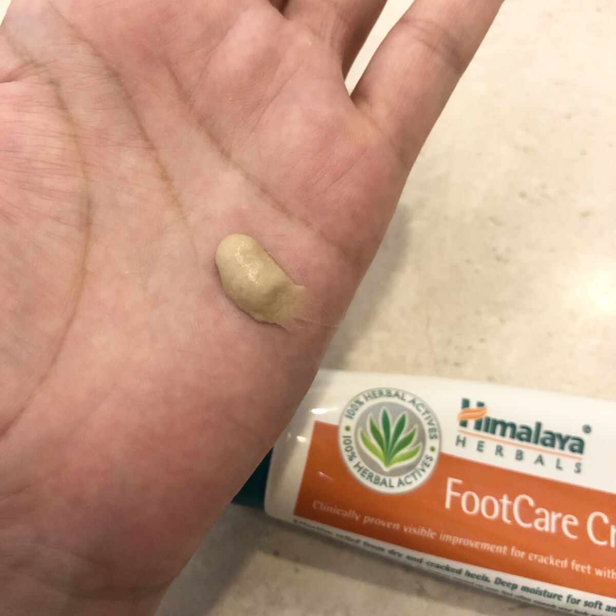 FootCare Cream/Himalaya Herbals/レッグ・フットケアを使ったクチコミ（2枚目）