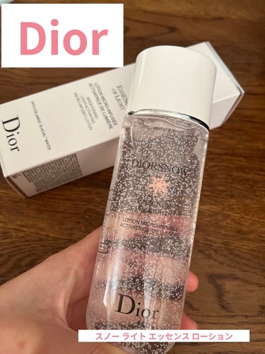 スノー ライト エッセンス ローション (薬用化粧水) (医薬部外品)/Dior/化粧水を使ったクチコミ（1枚目）