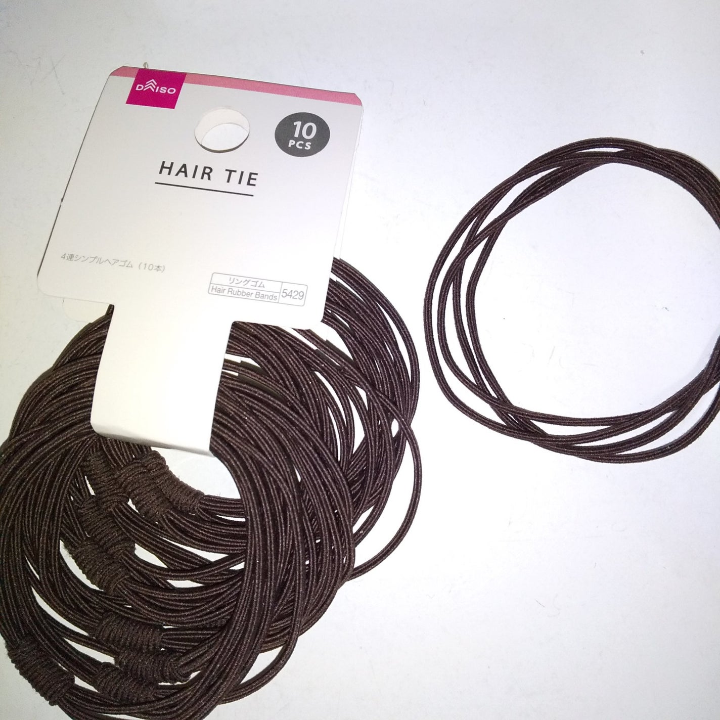 ヘアゴム/DAISO/ヘアアクセサリーを使ったクチコミ(2枚目)