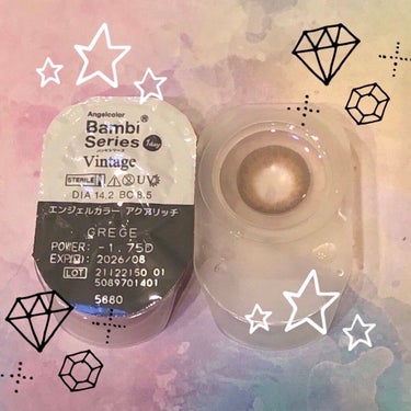 Angelcolor Bambi Series Vintage 1day/AngelColor/ワンデー（１DAY）カラコンを使ったクチコミ（2枚目）