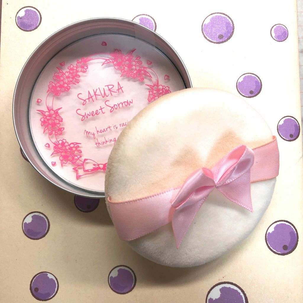 すっぴんパウダー B サクラスウィートソローの香り 2022/クラブ/プレストパウダーを使ったクチコミ(2枚目)