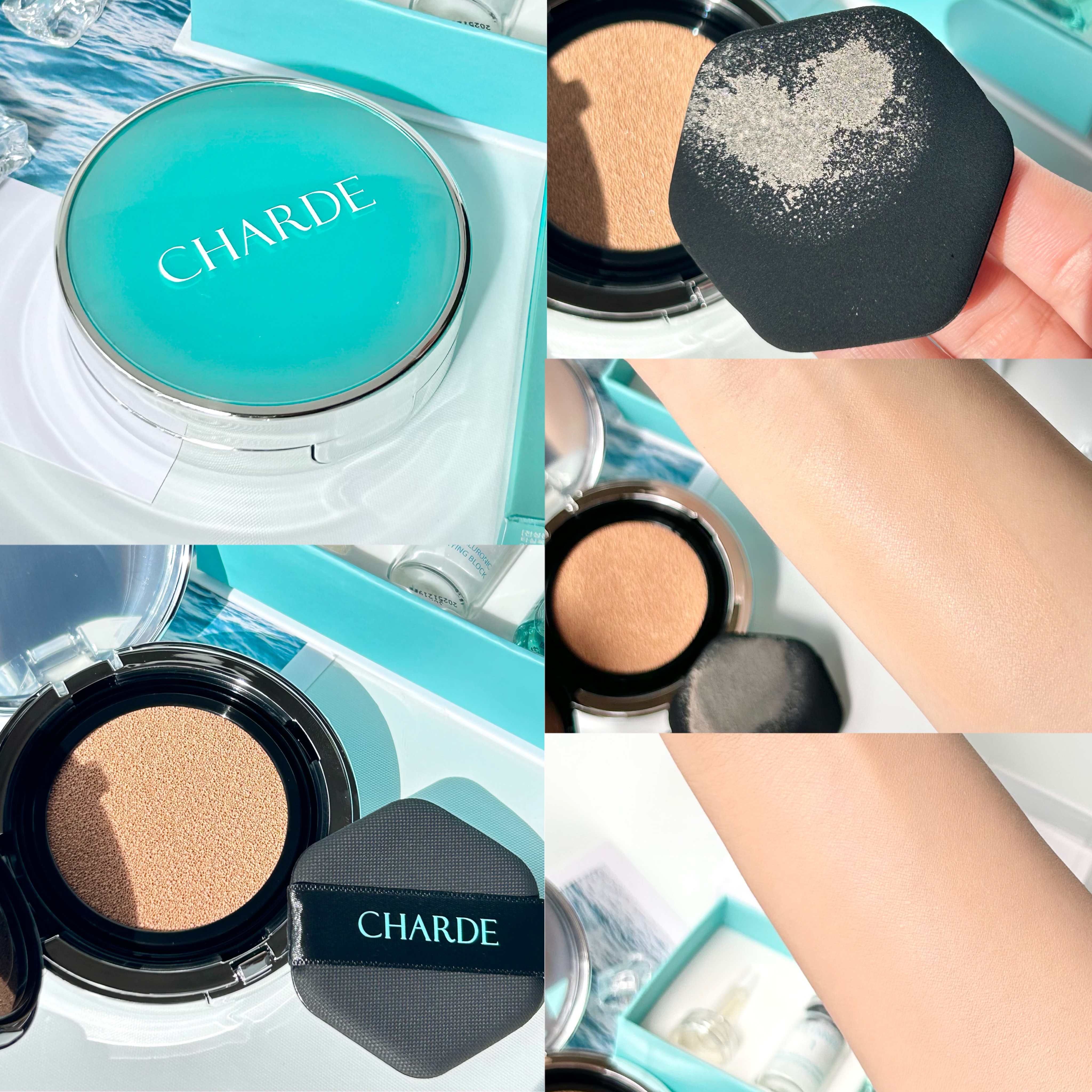 瞬間クッションファンデーション/CHARDE/クッションファンデーションを使ったクチコミ（3枚目）