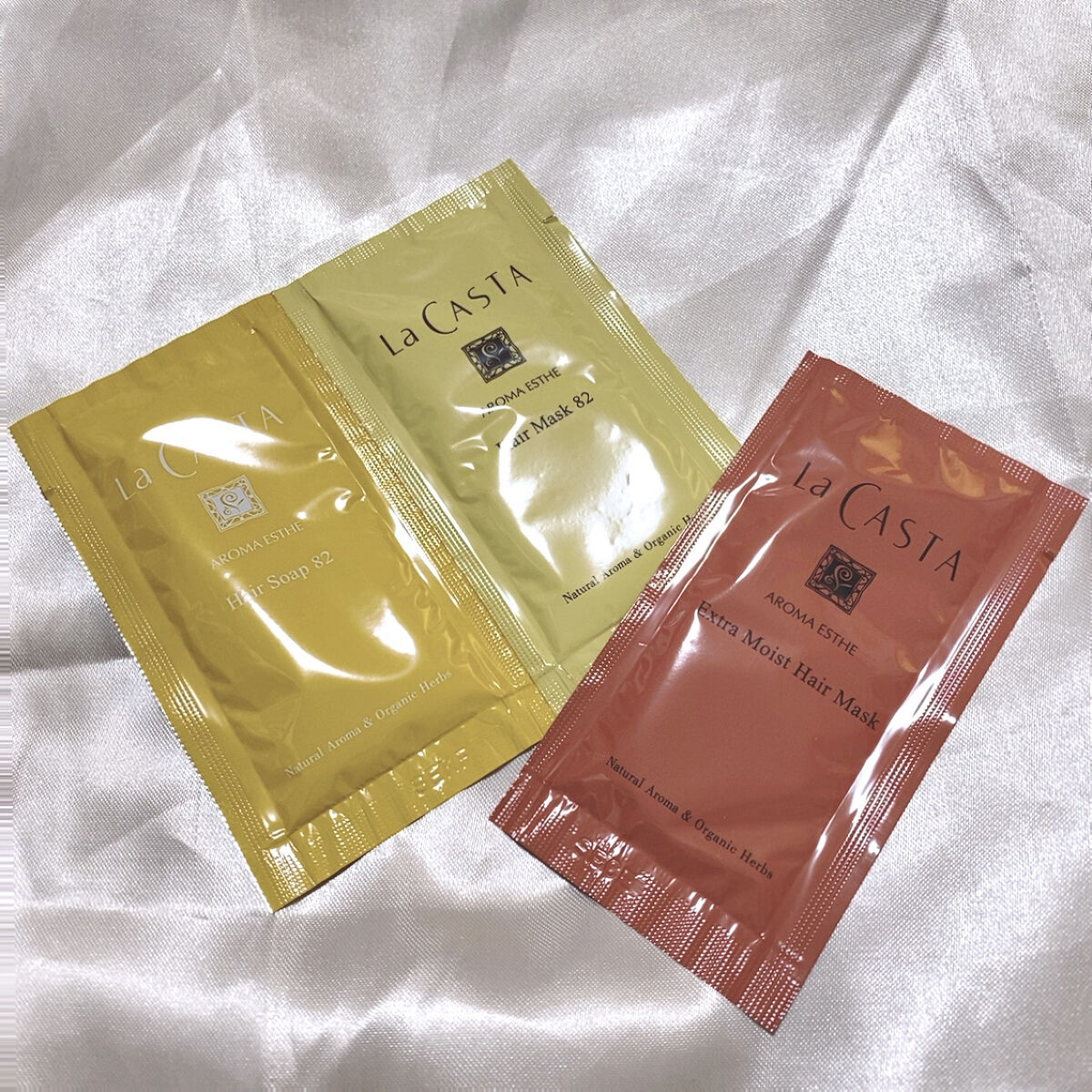 アロマエステ エキストラモイスト ヘアマスク/ラ・カスタ/ヘアマスク・ヘアパックを使ったクチコミ（2枚目）