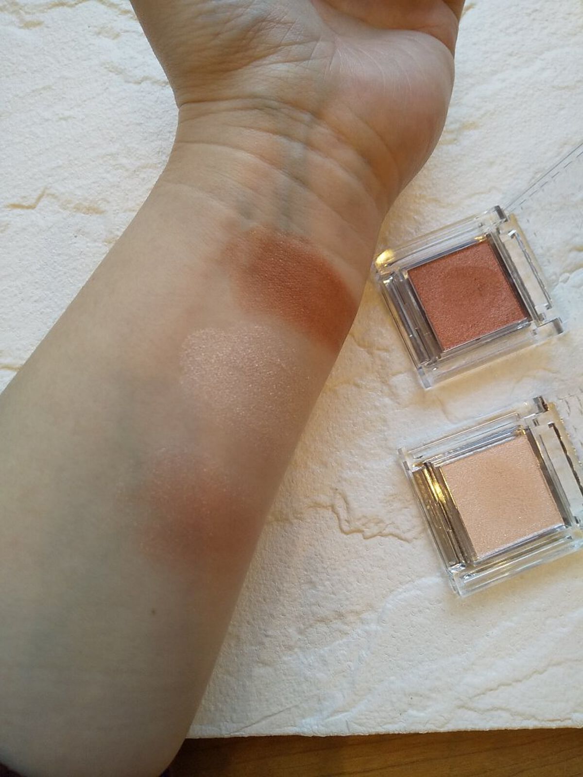 シングルカラーアイシャドウ/CEZANNE/単色アイシャドウを使ったクチコミ（2枚目）