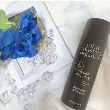 john masters organics H&Hリペアヘアマスクのクチコミ「サラサラになりすぎて困る✨🥺
john masters organics ﻿
(ジョンマスター.....」（1枚目）