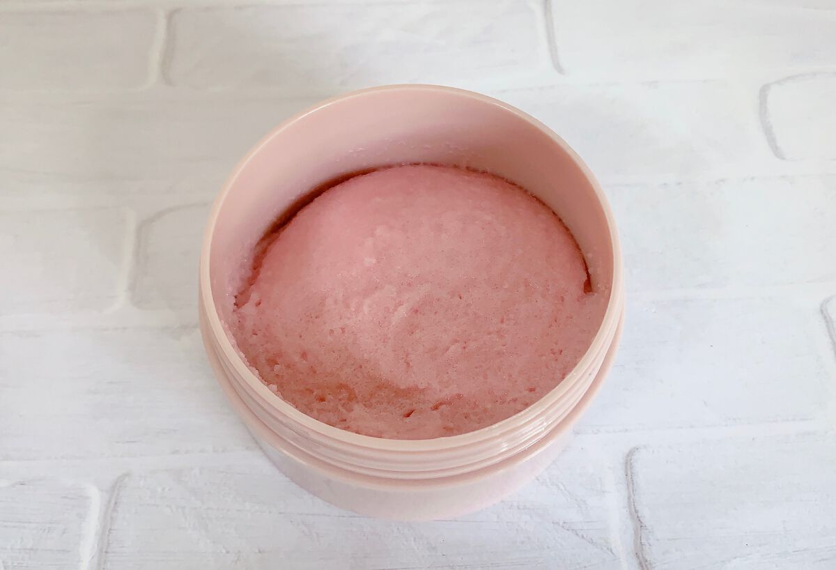 Q+Me スウィート ボム タラソ スクラブ/AGARISM/バスト・ヒップケアを使ったクチコミ(4枚目)