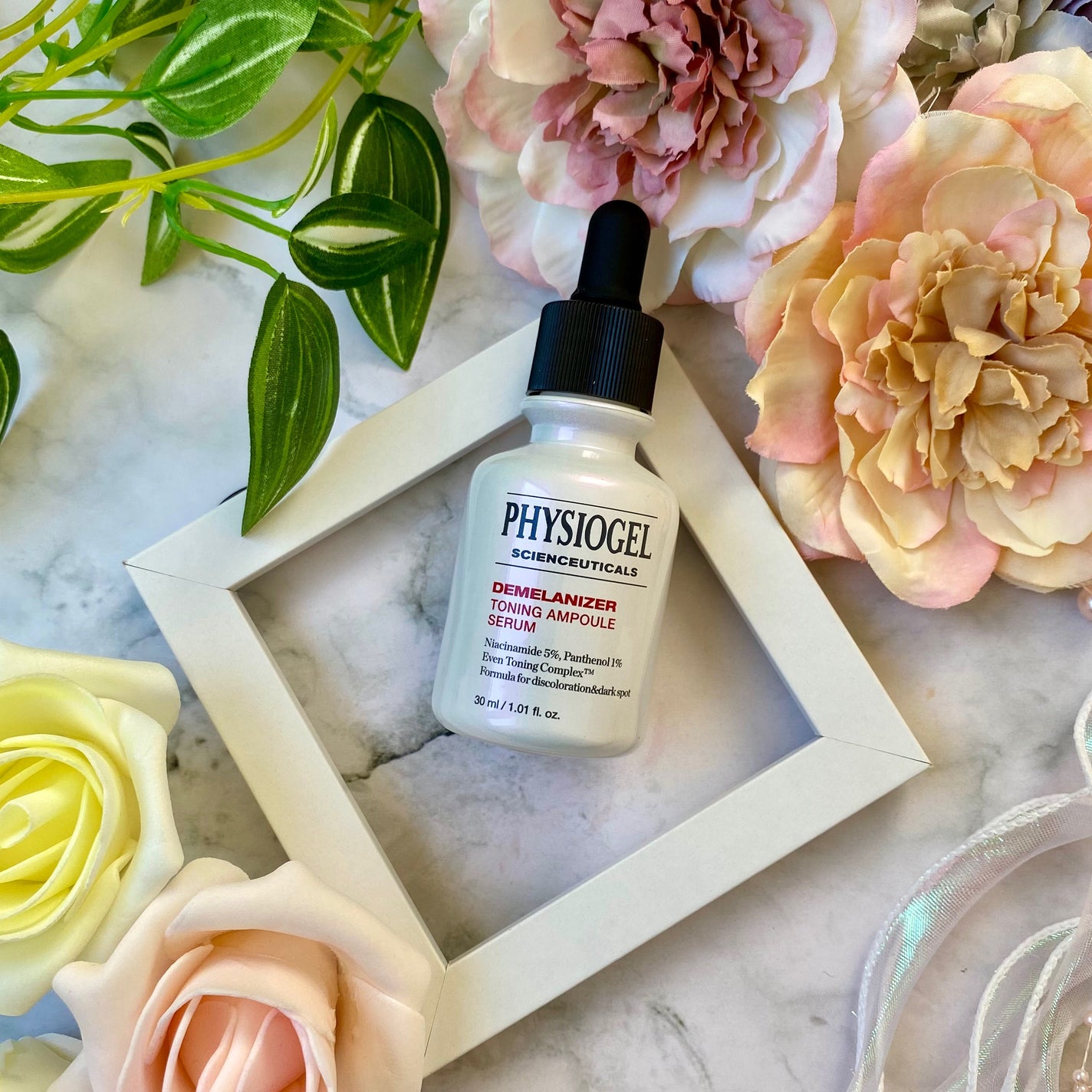 ディメラナイザートーニングアンプル/PHYSIOGEL/美容液を使ったクチコミ(5枚目)