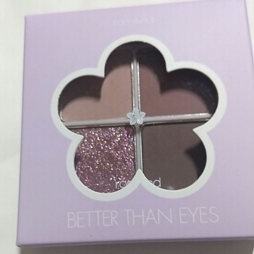 ベターザンアイズ/rom&nd/アイシャドウパレットを使ったクチコミ（1枚目）