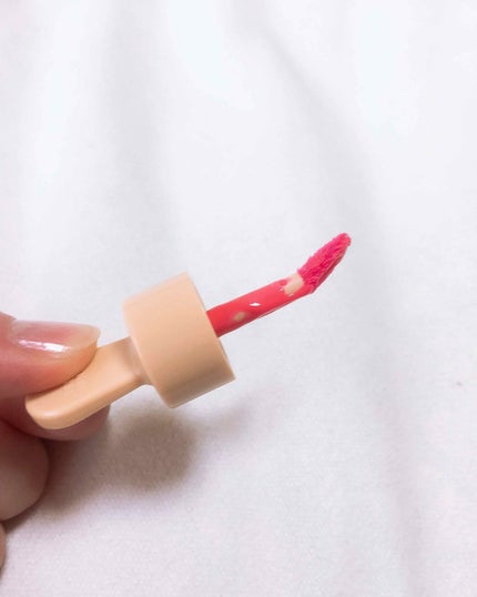 ディアダーリン ウォータージェルティント (アイスティント)/ETUDE/口紅を使ったクチコミ(2枚目)