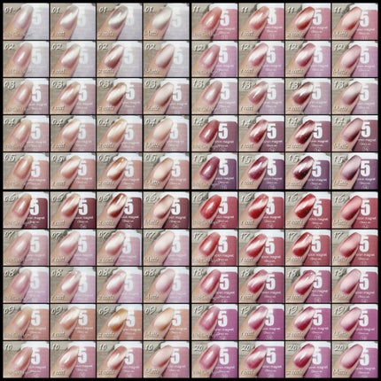 5ミクロンマグネット ガラス ver./ネイル工房/ジェルネイルを使ったクチコミ(7枚目)