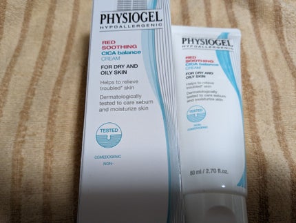 シカバランスクリーム/PHYSIOGEL/フェイスクリームを使ったクチコミ(1枚目)