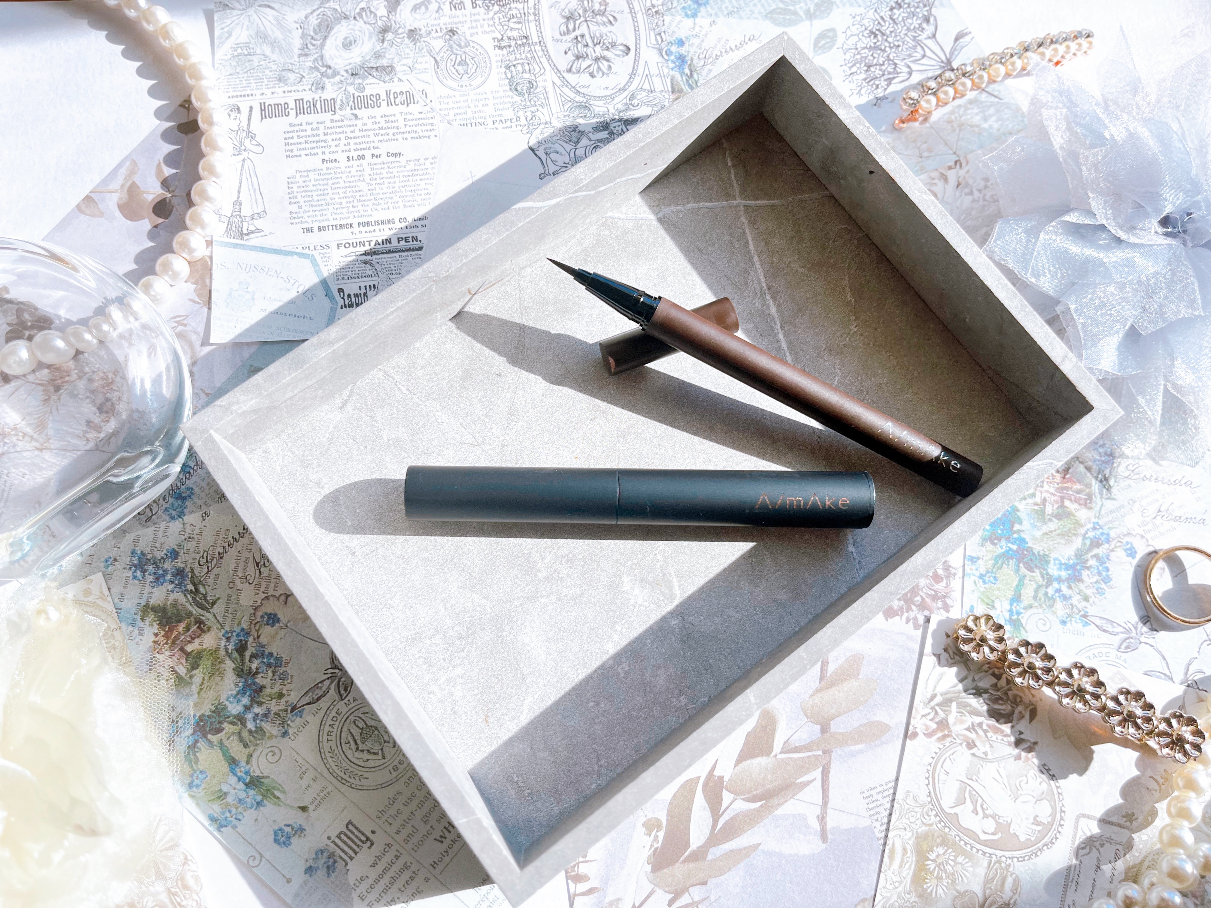 エーメイク マットリキッドアイライナー /A/mAke/リキッドアイライナーを使ったクチコミ（2枚目）