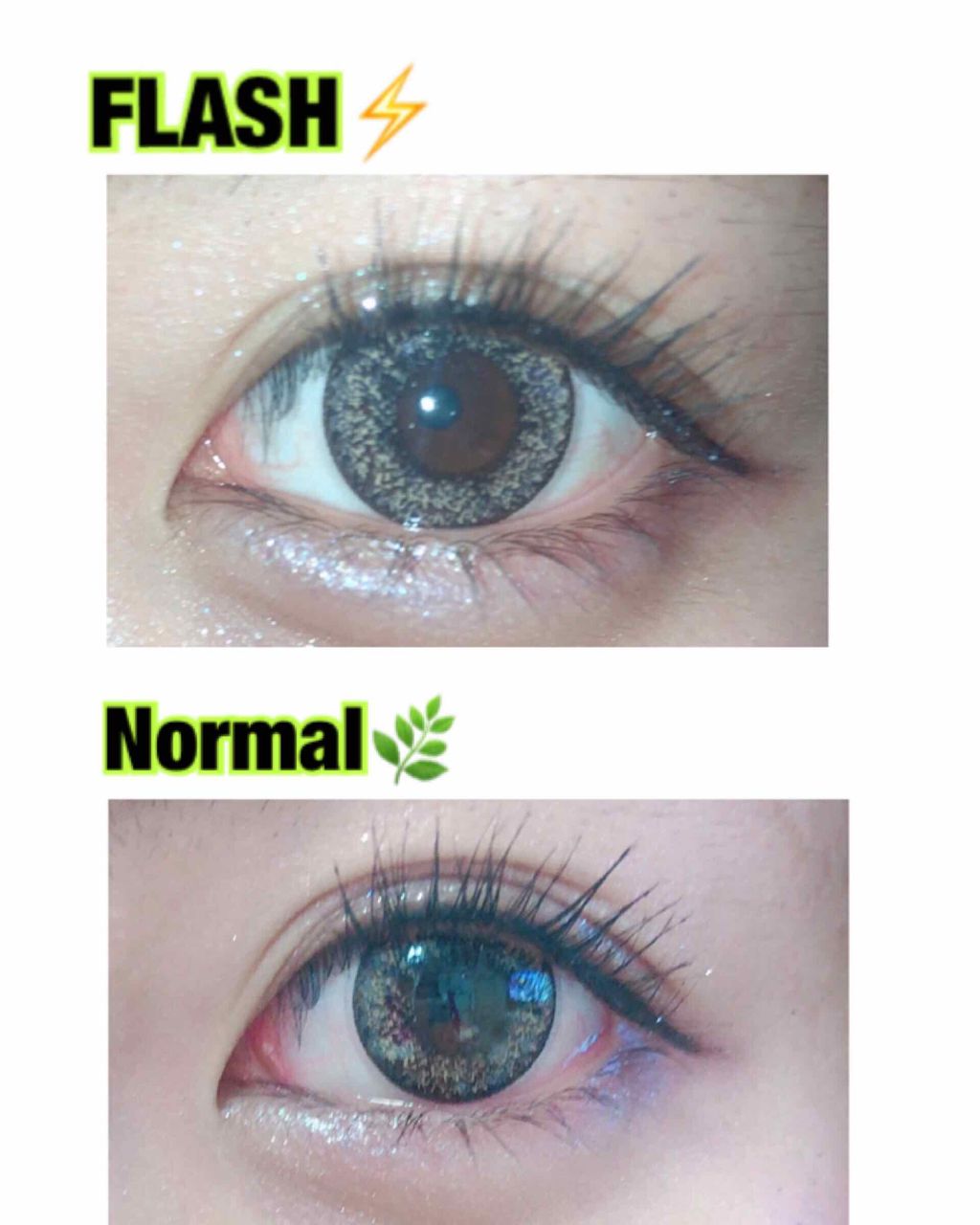 クォータービジョンシリーズ/AngelColor/カラーコンタクトレンズを使ったクチコミ（2枚目）