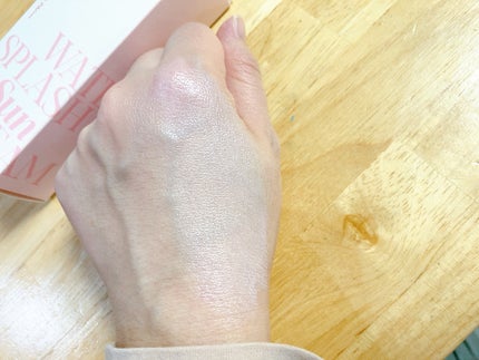 ウォータースプラッシュサンクリーム セラミド/espoir/日焼け止めクリームを使ったクチコミ(4枚目)