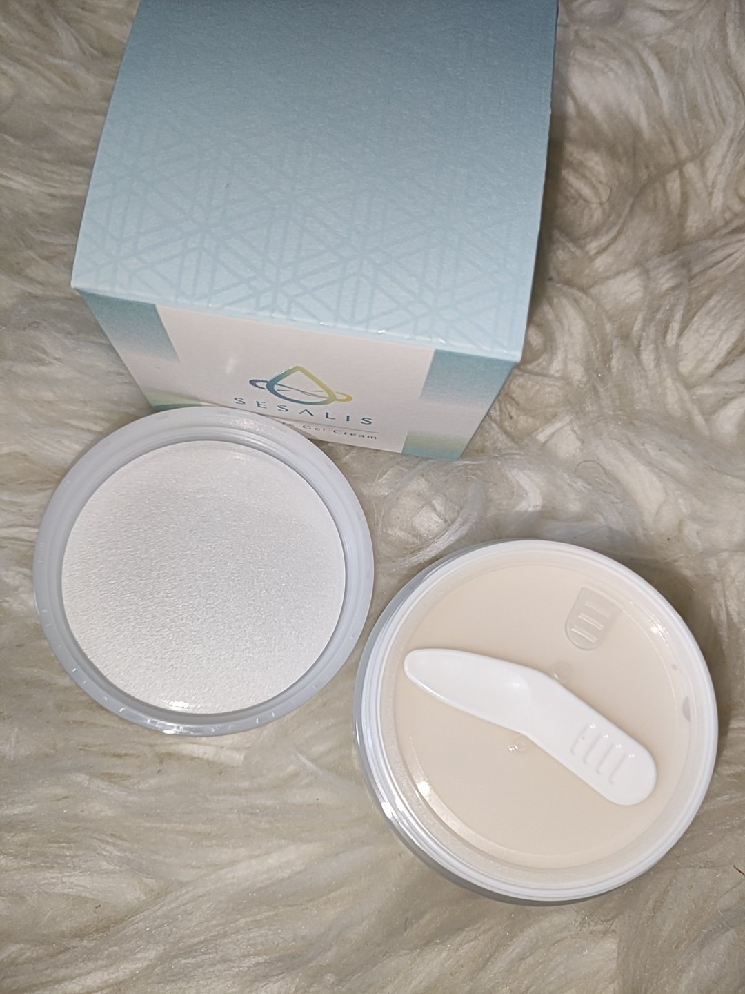 モイスチャージェルクリーム/SESALIS/フェイスクリームを使ったクチコミ（3枚目）