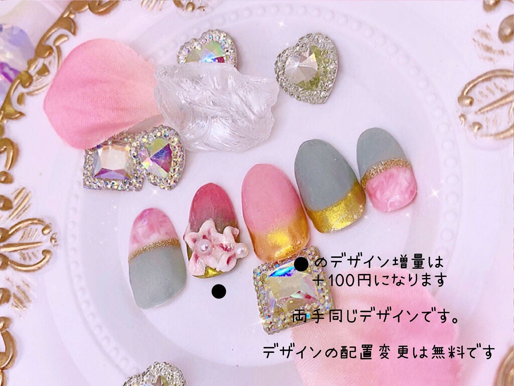 ジェルネイル(ライト対応)/セリア/ジェルネイルを使ったクチコミ(2枚目)