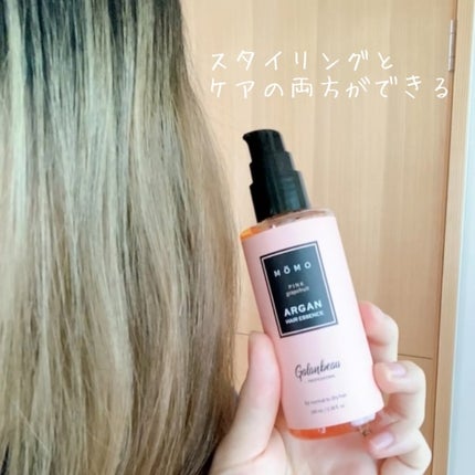 モモアルガンヘアエッセンス/ガランビュー/ヘアオイルを使ったクチコミ(4枚目)