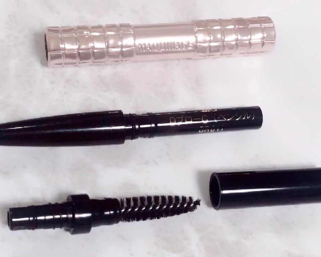 ダブルブロークリエーター （ペンシル）/マキアージュ/アイブロウペンシルを使ったクチコミ（3枚目）