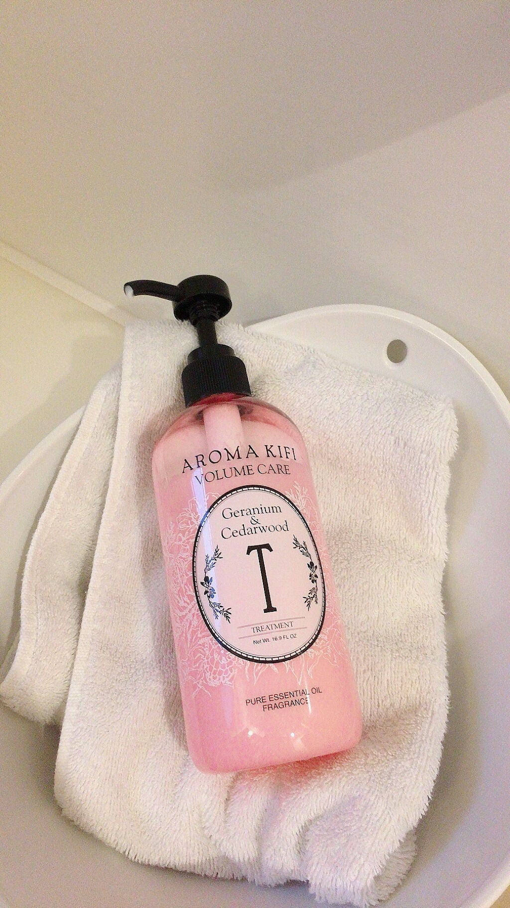 ボリュームケアシャンプー/トリートメント/AROMA KIFI/シャンプー・コンディショナーを使ったクチコミ(2枚目)