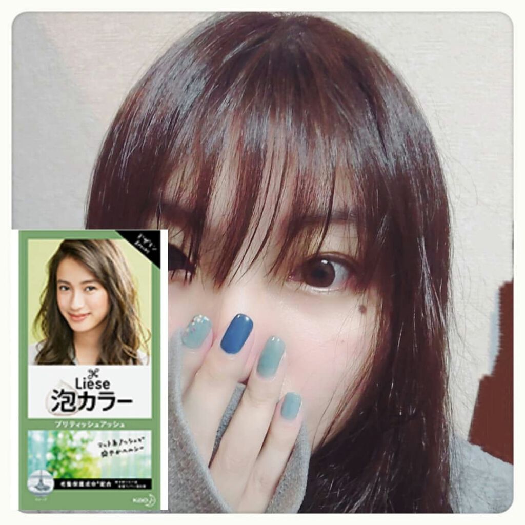 泡カラー/リーゼ/ヘアカラーを使ったクチコミ（3枚目）