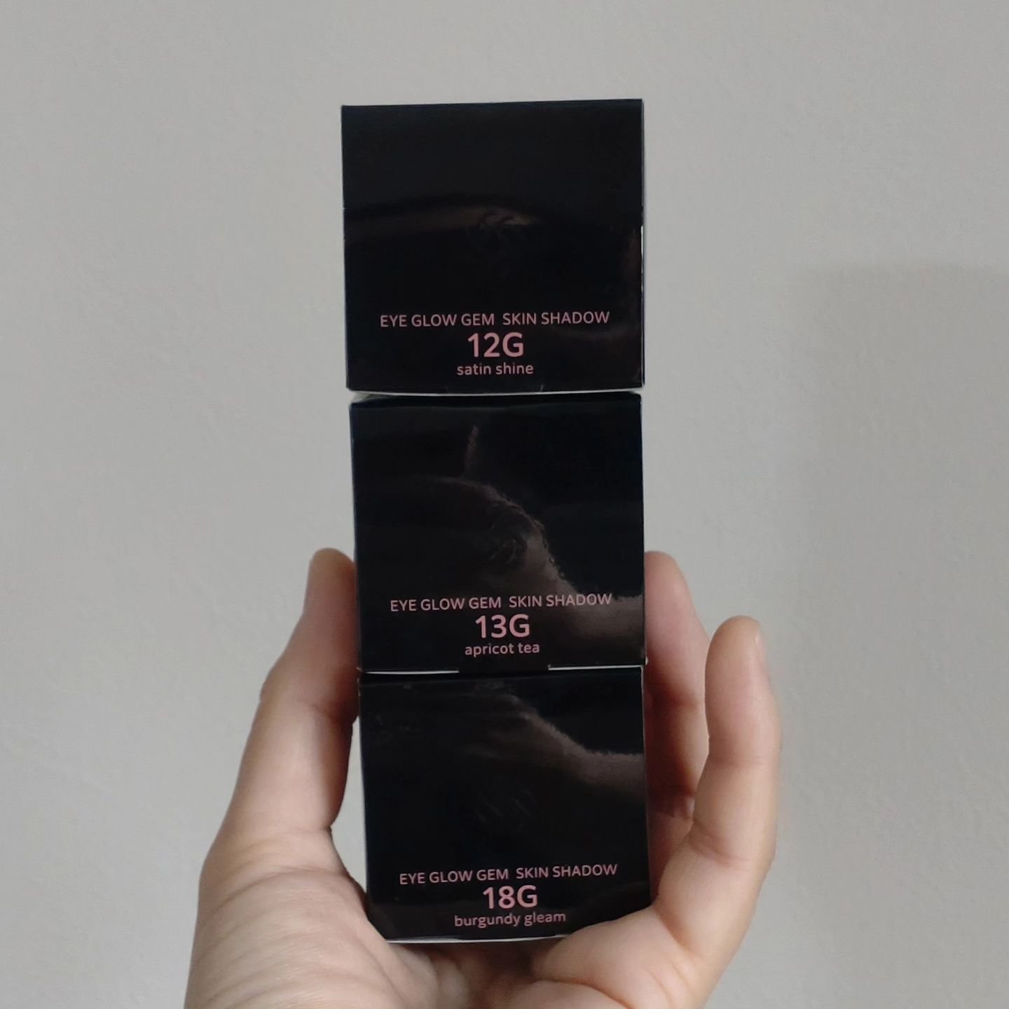 アイグロウジェム スキンシャドウ 18G burgundy gleam/DECORTÉ/ジェル・クリームアイシャドウを使ったクチコミ（2枚目）