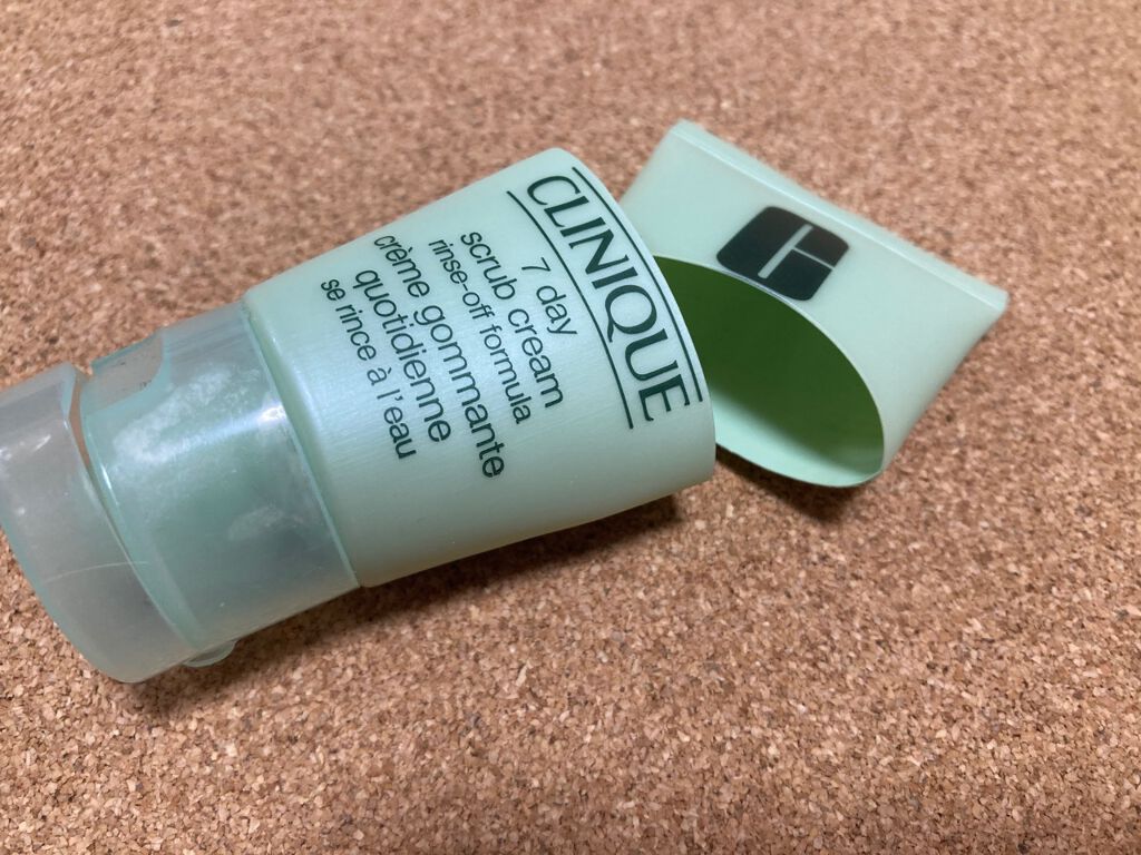 セブンデイ スクラブ クリーム リンス オフ フォーミュラ/CLINIQUE/スクラブ・ゴマージュを使ったクチコミ（1枚目）