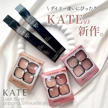 ケイト ポッピングシルエットシャドウ/KATE/アイシャドウパレットを使ったクチコミ(1枚目)