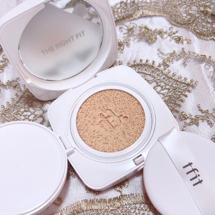 レイヤリングフィットカバークッションEX/TFIT/クッションファンデーションを使ったクチコミ(4枚目)