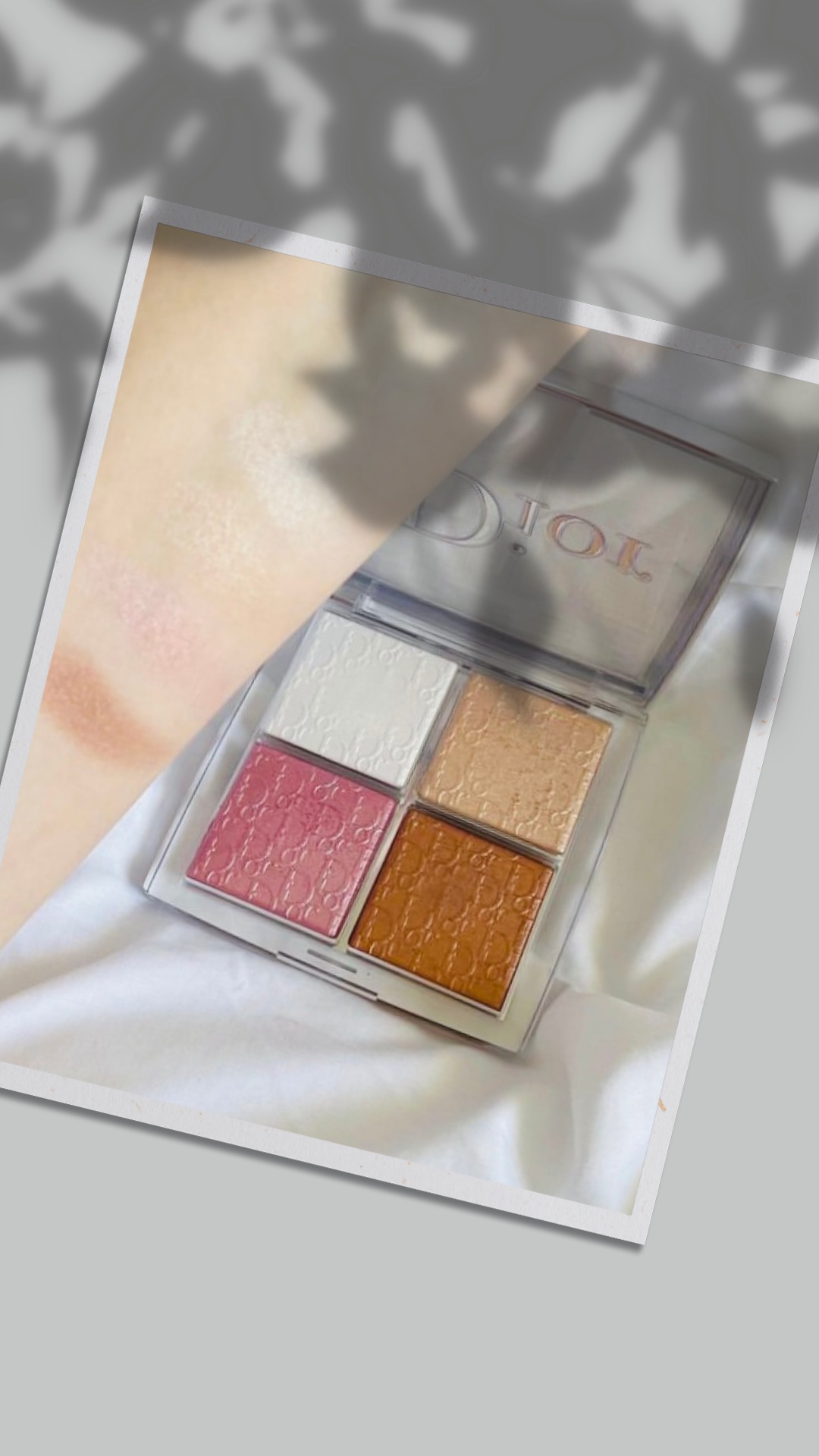 ディオール バックステージ フェイス グロウ パレット/Dior/ハイライトを使ったクチコミ（2枚目）