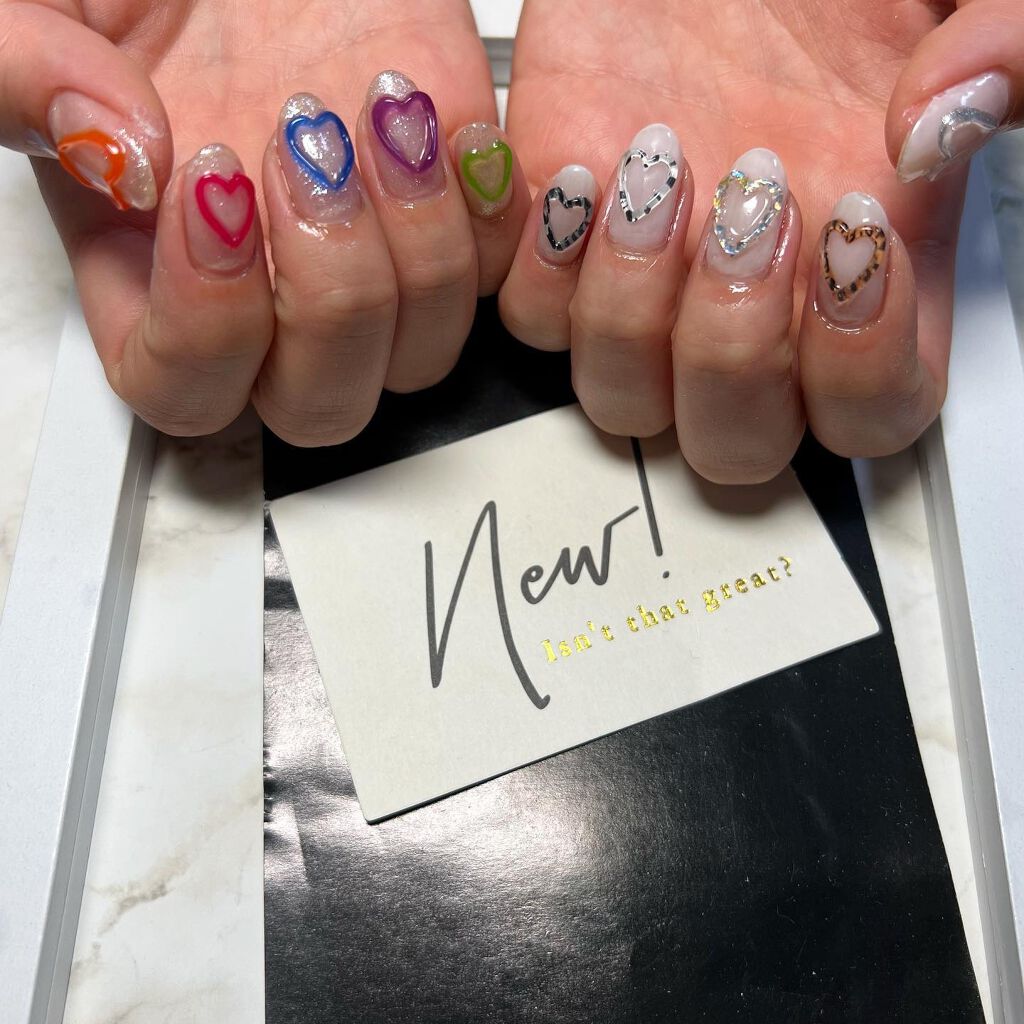 cst on LIPS 「#toy#🍭#🍬#🦄#❤️#💚#💜#🧡#💙💅#ネイル好きな人と..」(3枚目)