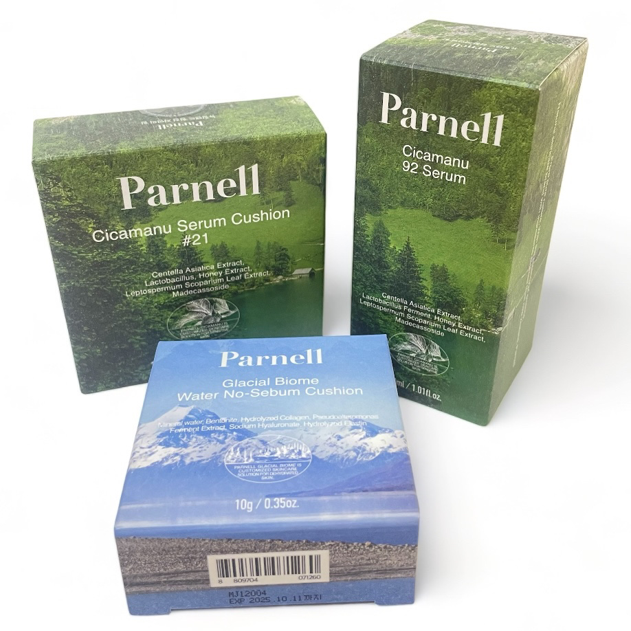 グラシアル　バイオーム　ウォーター　ノーセバム　クッション/parnell/クッションファンデーションを使ったクチコミ（1枚目）